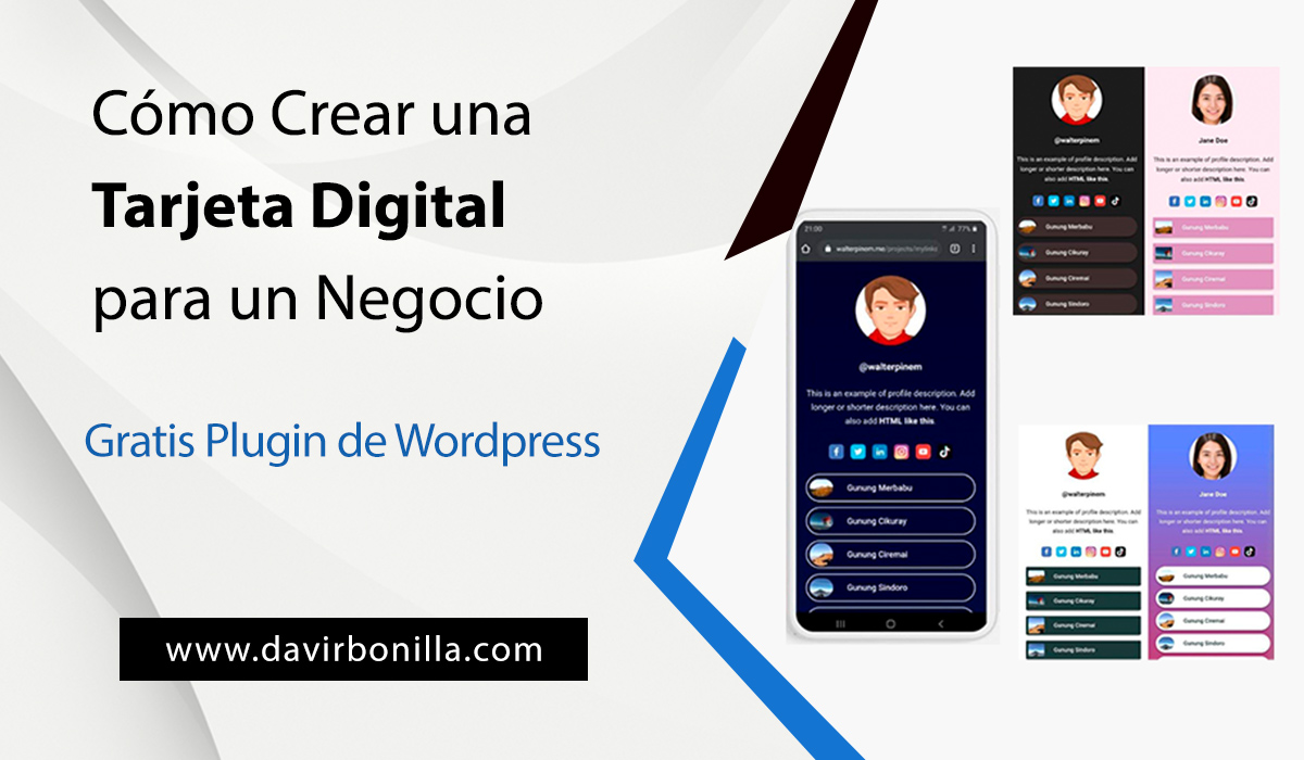 Cómo Crear una Tarjeta Digital para un Negocio en tu Web articulo