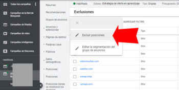 Excluir todas las App en Campañas de Display de Google Ads excluir Excluir todas las App en Campañas de Display de Google Ads excluir