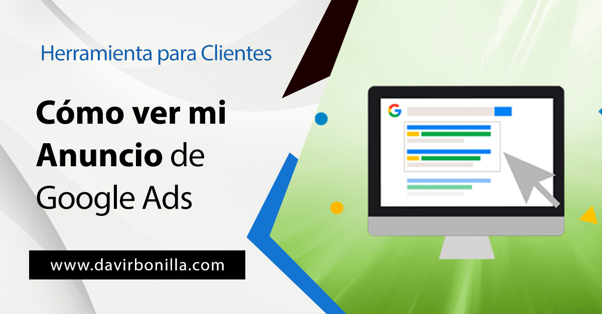 cómo ver mi anuncio de google ads articulo