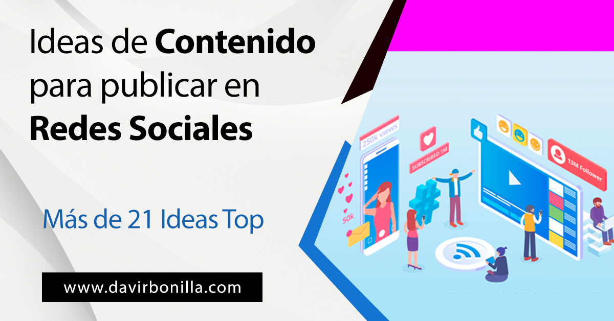 ideas de contenido para redes sociales art