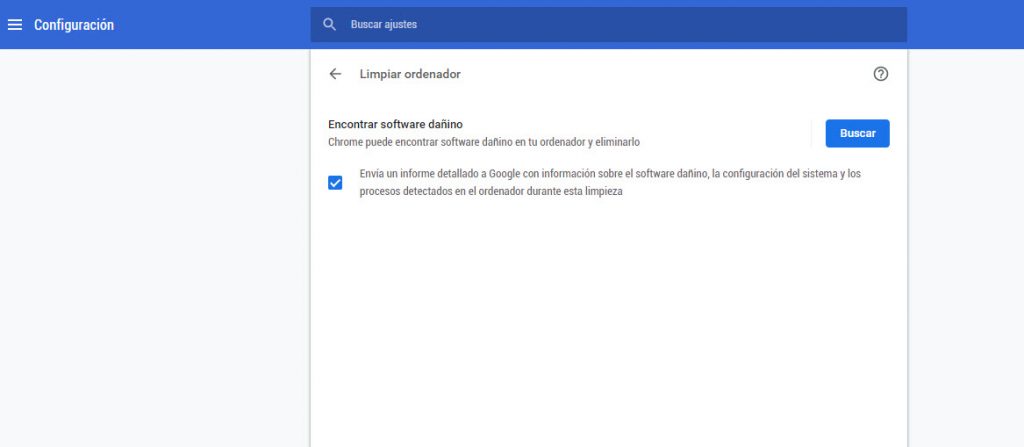 limpiar malware o software malicioso con google chrome limpiar malware o software malicioso con google chrome