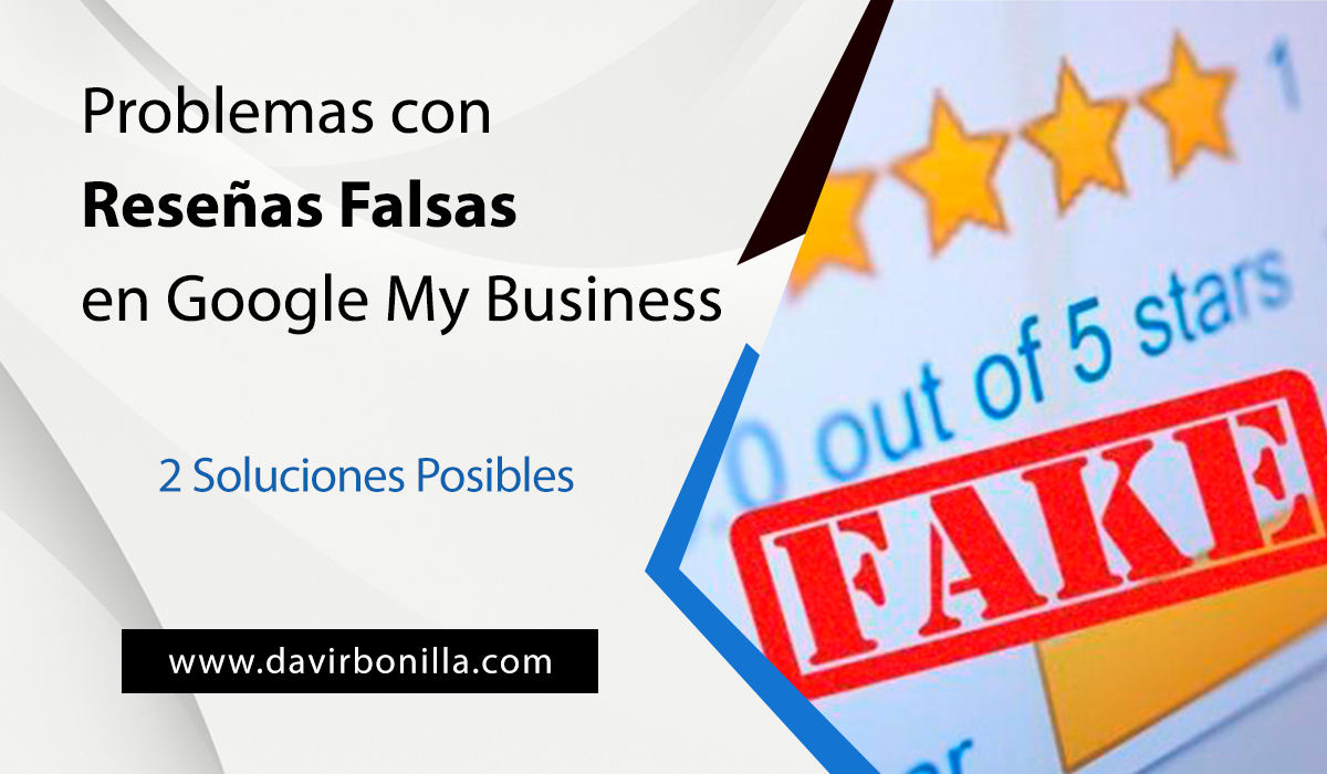 problemas con reseñas falsas en google my business artículo